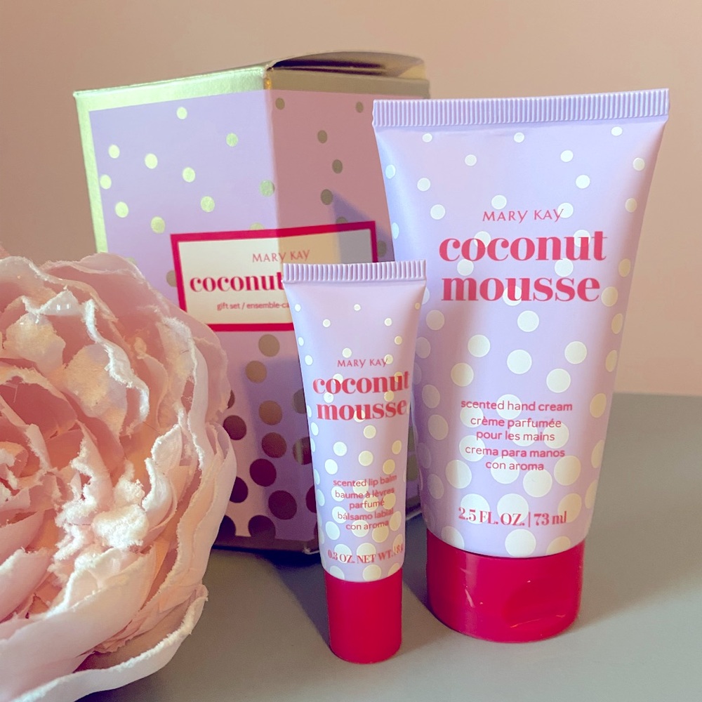 Hand cream and lip balm